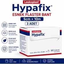 Hypfix Esnek Flaster Bant 5CM×10M (3 Adet)