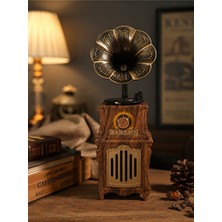 Elarque Nostaljik Radyo Retro Bluetooth Gramofon Hoparlör ile Nostaljik Müzik Deneyimi