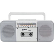 Elarque Nostaljik Radyo Retro Teyp Kaset ve Bluetooth Özellikli Müzik Seti