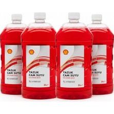 Shell Yazlık Cam Suyu 3 Lt 4 Adet