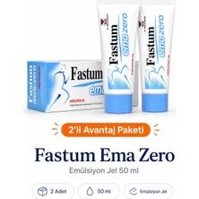 Fastum Ema Zero Emülsiyon Jel 50 ml 2 Adet