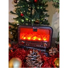 Elarque Nostaljik Radyo Güneş Enerjili ve Bluetoothlu ile Doğa Dostu Müzik