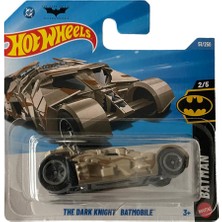 Hot Wheels The Dark Knight Batmobile - Batman Serisi Özel Koleksiyonluk Metal Oyuncak Araba