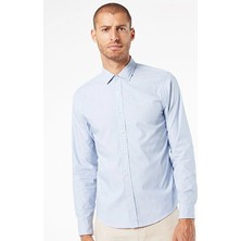 Dockers Refined Poplin Mavi Gömlek Blue