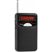 Elarque Nostaljik Radyo Acil Durum Çok Bantlı Taşınabilir Radyo - Güvenli ve Pratik Kullanım