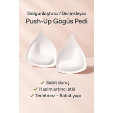Elarque Bikini Üstü Destekleyici Dolgu ve Push-Up Göğüs Pedi ile