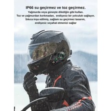 Magicool D2-6x 1000M Mesafeli 6 Kanallı Intercom Bluetooth Motosiklet Kask Kulaklığı Intercom Kulaklık