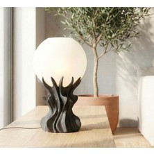 3dlab Core Dekoratif Masa Lambası | Modern Heykelsi Tasarım | Lüks Salon ve Ofis Aydınlatması