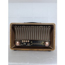 Elarque Nostaljik Radyo Klasik Bluetooth Radyo ve Müzik Çalar: Çok Fonksiyonlu Ses Deneyimi
