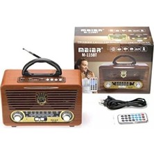 Elarque Nostaljik Radyo Ahşap Görünümlü ile Vintage Müzik Deneyimi