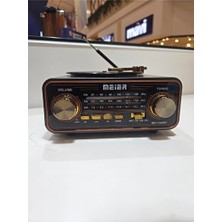 Elarque Nostaljik Radyo ve Bluetooth Hoparlör ile Müzik Keyfi