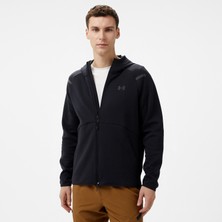 Under Armour Unstoppable Flc Fz Hd Eu Erkek Siyah Sweatshirt
