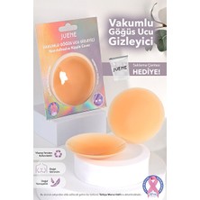 Elarque Iç Giyim Aksesuarı Vakumlu Silikon Göğüs Ucu Gizleyici - Yıkanabilir ve Iz Bırakmaz