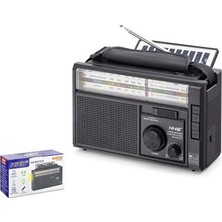 Elarque Nostaljik Radyo Taşınabilir Bluetooth Hoparlör, Solar Şarj ve Özellikleriyl
