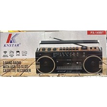 Elarque Nostaljik Radyo Vintage Tarzda Bluetooth ve USB Destekli - Taşınabilirlik