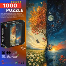 Soi Craft 1000 Parça Puzze Bir Günün ve Bir Gecenin Hikâyesi #6559