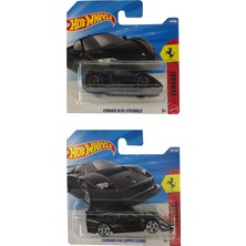 Hot Wheels Ferrari SF90 Stradale & Ferrari F40 Competizione - 2'li Ferrari Seri Özel Koleksiyonluk Metal Oyuncak Araba Seti