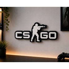 Three Dittle Birds Counter-Strike Logo Duvar Süsü