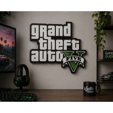 Three Dittle Birds Gta V Logo Duvar Süsü