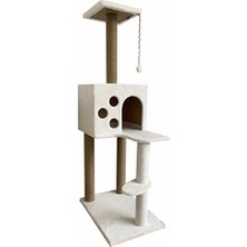 Elarque Kedi Tırmalaması Beyaz Kedi Oyun ve Tırmalama