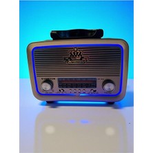 Elarque Nostaljik Radyo Fenerli Bluetooth ve Çok Fonksiyonlu Radyo – USB ve Sd Kart Desteği