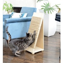 Elarque Kedi Tırmalaması Doğal Ağaç Kedi Tırmalama Tahtası - ve Estetik Tasarım