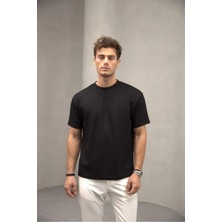 Bürke Erkek/unisex %100 Pamuk Bisiklet Yaka Basic Tişört