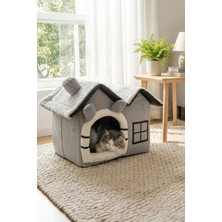 Empressco Kedi ve Küçük Irk Köpekler Için Minderli Lüx Peluş Ev - Fiyatı, Yorumları