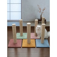 Elarque Kedi Tırmalaması Renkli Hasır Kedi Tırmalama Tahtası 40CM