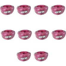 Elarque Çamaşır Kurutmalık Pembe Naylon Çamaşır Ipi - 100 Metre, Çoklu Paket