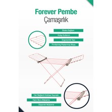 Elarque Çamaşır Kurutmalık Büyük Boy Kanatlı Çamaşır Kurutmalığı - Renkli ve Pratik Kullanım