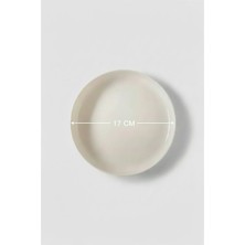 6'lı Toledo Kase 17CM Krem Rinart