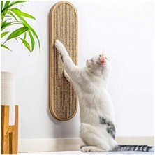 Elarque Kedi Tırmalaması Duvara Monte Edilebilir Ahşap Kedi Tırmalama Tahtası - Şık ve Fonksiyonel