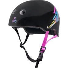 Triple Eight The Certified Sweatsaver Black Hologram Kask S/m