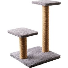 Elarque Kedi Tırmalaması Antrasit Renkli Kedi Tırmalama Step, Sağlam ve Kullanışlı