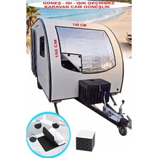Elarque Oto Güneşlik Perde Karavan Için Isı ve Işık Güneşlik Perdesi, Yalıtım ve Güneş Geçirmezlik