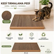Elarque Kedi Tırmalaması Kedi Tırmalama Kartonu - Ekonomik ve Pratik Tırnak Bakım Çözümü