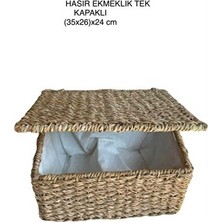 Elarque Sepet Bambu ve Hasır Dekoratif Ev Düzenleyici Sepetler