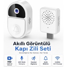 Uninet Tuya Smart Wifi Akıllı Kapı Zili – Hd Kamera, Uzaktan Görüşme ve Bulut Kayıt
