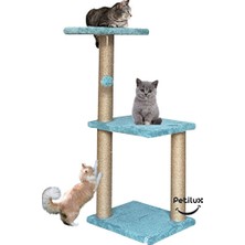 Elarque Kedi Tırmalaması Welsoft Kumaş Kaplı Jüt Ipli Kedi Oyun ve Tırmalama Alanı