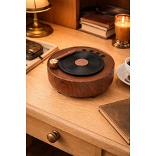Elarque Nostaljik Radyo Şarjlı Retro Bluetooth Hoparlör ve Radyo Görünümlü Dekoratif