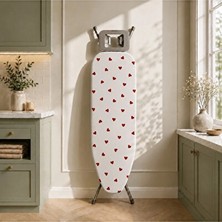 Elarque Ütü Masası ve Aksesuarı 55X140 cm Keçeli Ütü Masası Kılıfı, Koruyucu ve Şık Tasarım