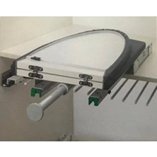 Elarque Ütü Masası ve Aksesuarı Çok Fonksiyonlu Katlanır Ütü Masası, Dolap Içi ve Pratik Kullanım