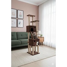 Elarque Kedi Tırmalaması Yuvalı Kedi Tırmalama Oyuncağı ve Evi
