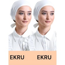 ALDAIYR 2 Adet Düz Dikişsiz Penye Bone