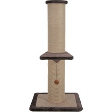 Elarque Kedi Tırmalaması 106 cm Uzun Tekli Kedi Tırmalama ve Tırmanma Platformu