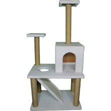 Elarque Kedi Tırmalaması Merdivenli Kedi Tırmalama Evi - Çok Katlı ve Eğlenceli Tasarım