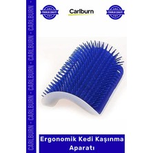 Elarque Kedi Tırmalaması Duvar Köşe Masaj ve Tüy Toplama Fırçası - Ergonomik ve Dayanıklı Tasarım