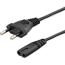 Elarque Kablo & Adaptör Kalın Teyp ve Teyip Fişi 1.5 Metre Güç Kablosu