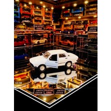 Oyuncak Sahili Renault Toros Klasik Nostalji Model 13cm Metal Araba Kapı Açılır Işık Ses Efektler Koleksiyon Model Beyaz